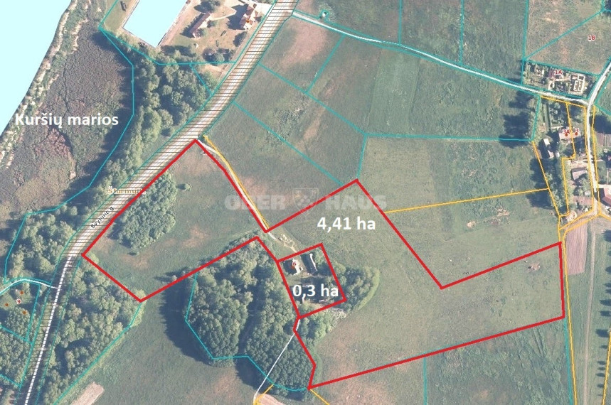 Parduodamas žemės ūkio paskirties sklypas Švyturio g., Šturmų k., Šilutės r. sav., 470.74 a ploto 2