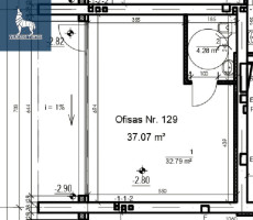 Parduodamos administracinės patalpos Rygos g., Justiniškės, Vilniaus m., Vilniaus m. sav., 37.07 m2 ploto 8