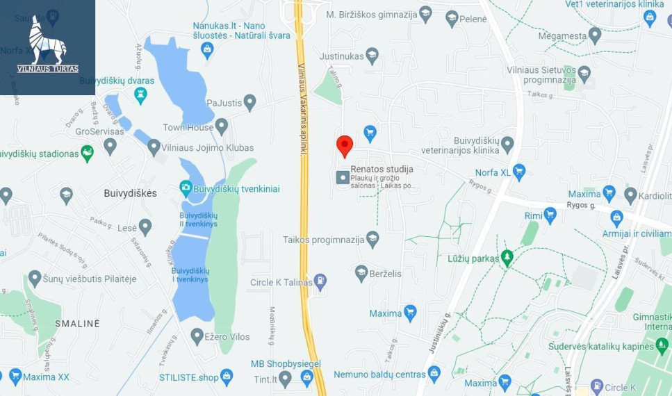 Parduodamos administracinės patalpos Rygos g., Justiniškės, Vilniaus m., Vilniaus m. sav., 239.66 m2 ploto 14