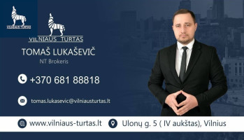 Nuomojamas butas V. Sirokomlės g., Naujoji Vilnia, Vilniaus m., Vilniaus m. sav., 31 m2 ploto, 1 kambariai 10