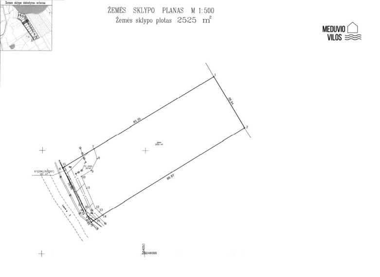 Parduodamas kitos paskirties sklypas Luknos g., Senojo Tarpupio k., Trakų r. sav., 25.05 a ploto 16