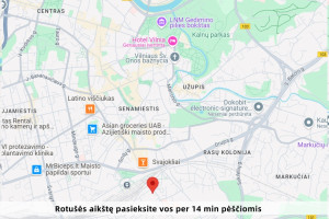 Parduodamas butas Tyzenhauzų g., Rasos, Vilniaus m., Vilniaus m. sav., 31.66 m2 ploto, 1 kambariai 23