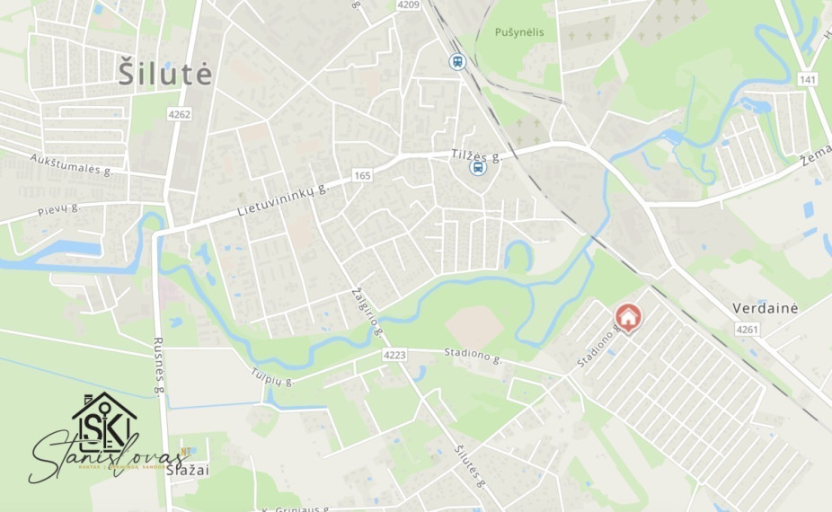 PARDUODAMAS 8.80 ARŲ ŽEMĖS SKLYPAS ŠILUTĖJE, DRAUGYSTĖS 3-IASIS TAK. 11 31