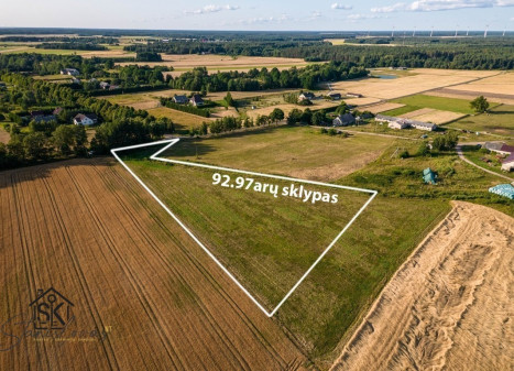 PARDUODAMAS 92.97 ARŲ ŽEMĖS ŪKIO PASKIRTIES SKLYPAS MACIKŲ K.