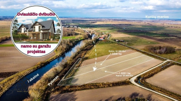 PRIE PAKALNĖS UPĖS PARDUODAMAS 2.0401 HA NAMŲ VALDOS SKLYPAS PAKALNĖS K. 1