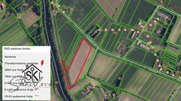 PRIE PAKALNĖS UPĖS PARDUODAMAS 2.0401 HA NAMŲ VALDOS SKLYPAS PAKALNĖS K. 25