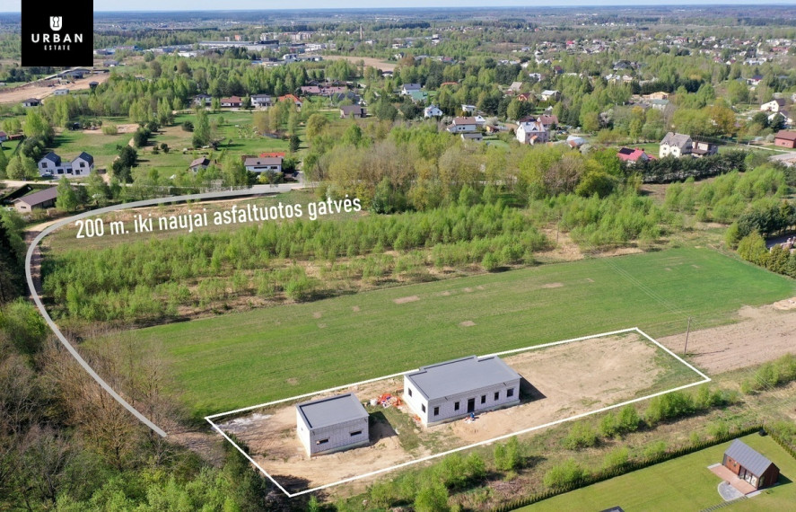 Parduodamas vieno aukšto gyvenamasis namas Skaidiškėse su daline apdaila 13