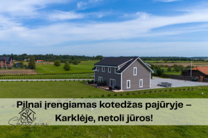 NETOLI BALTIJOS JŪROS PARDUODAMAS NAUJOS STATYBOS KOTEDŽAS KARKLĖS K., GINTARO G. 7B 1