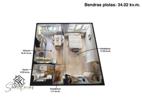 PARDUODAMAS SUREMONTUOTAS 1 KAMBARIO BUTAS PAGRYNIŲ K., ŠILUTĖS G. 46 4