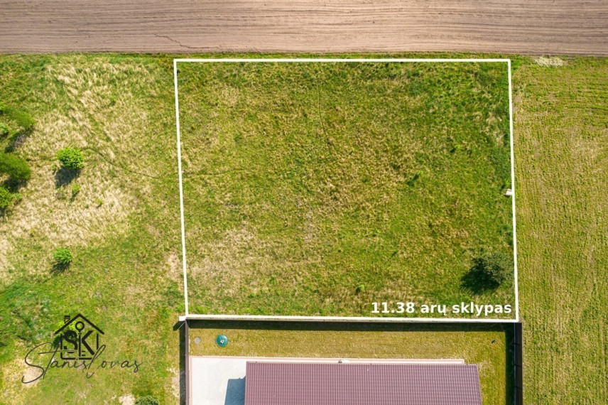 PARDUODAMAS 0.1138 HA SKLYPAS ŠILUTĖS R. SAV., MACIKŲ K., PRŪSŲ G. 33 11