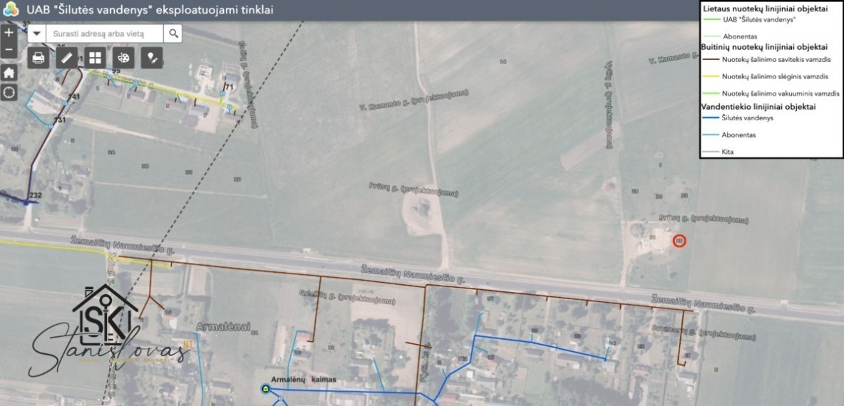 PARDUODAMAS 0.1138 HA SKLYPAS ŠILUTĖS R. SAV., MACIKŲ K., PRŪSŲ G. 33 12