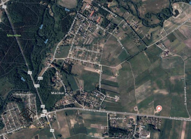 PARDUODAMAS 0.1138 HA SKLYPAS ŠILUTĖS R. SAV., MACIKŲ K., PRŪSŲ G. 33 14