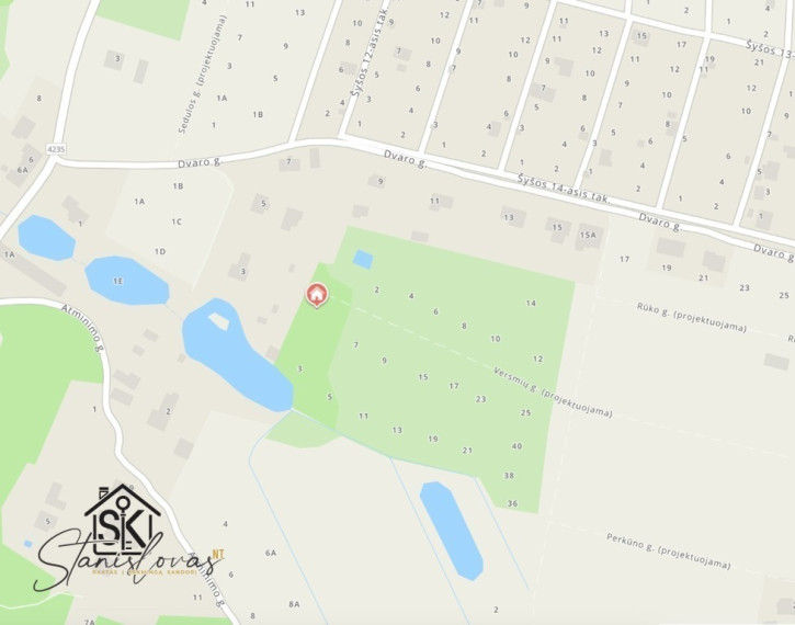 PARDUODAMI NUO 9.22 IKI 17.05 ARŲ NAMŲ VALDOS SKLYPAI MACIKŲ K., VERSMIŲ G./KALVIŲ G. 23