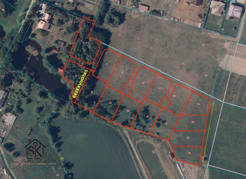 PARDUODAMI NUO 9.22 IKI 17.05 ARŲ NAMŲ VALDOS SKLYPAI MACIKŲ K., VERSMIŲ G./KALVIŲ G. 26