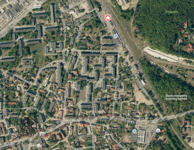 PARDUODAMAS BUTAS IR PATALPOS ŠILUTĖJE, GELEŽINKELIO G. 6A 39
