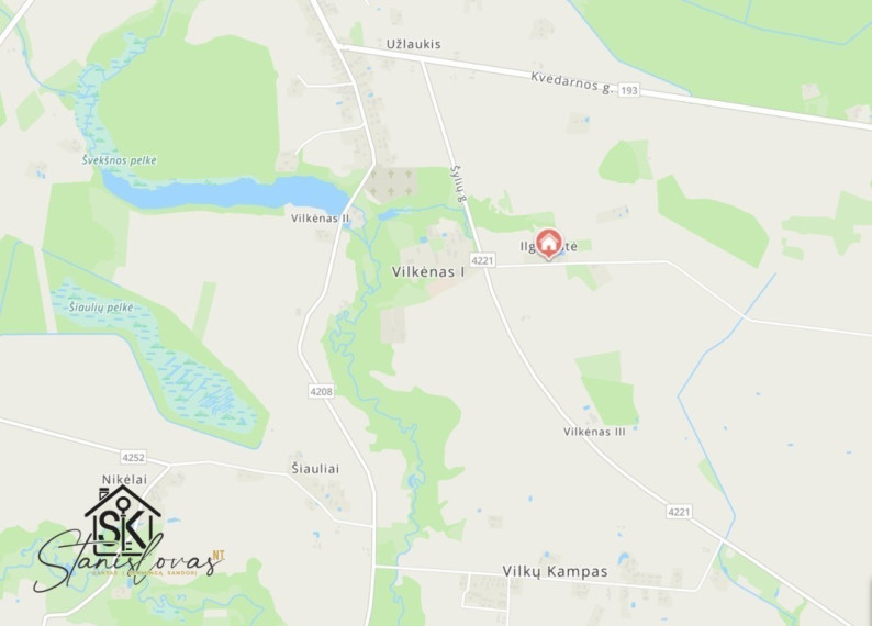 PARDUODAMA SODYBA SU 2.0305 HA ŽEMĖS SKLYPU ILGBRASTĖS K. 4 41
