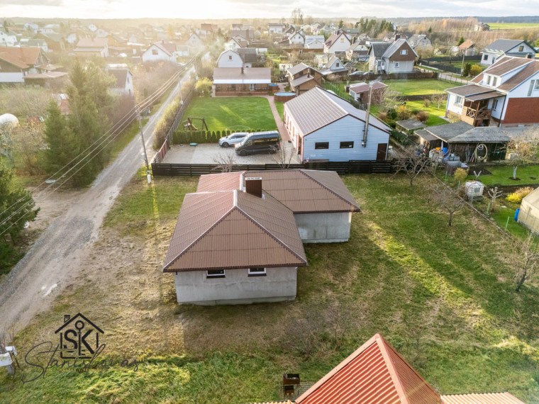 PARDUODAMAS NEBAIGTAS STATYTI NAMAS SU 8.96 ARŲ SKLYPU RAMIOJE GRUČEIKIŲ K. VIETOVĖJE 25