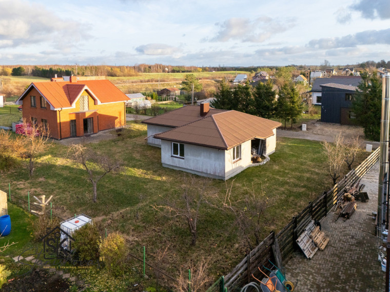 PARDUODAMAS NEBAIGTAS STATYTI NAMAS SU 8.96 ARŲ SKLYPU RAMIOJE GRUČEIKIŲ K. VIETOVĖJE 26