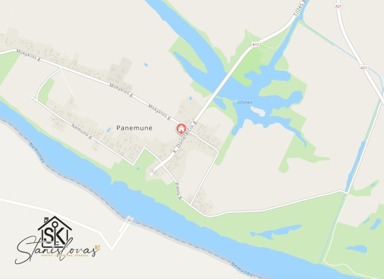 PRIE PAGRINDINĖS GATVĖS PARDUODAMOS PATALPOS SU 15.79 ARŲ ŽEMĖS SKLYPU PANEMUNĖJE, K.DONELAIČIO G. 13 24