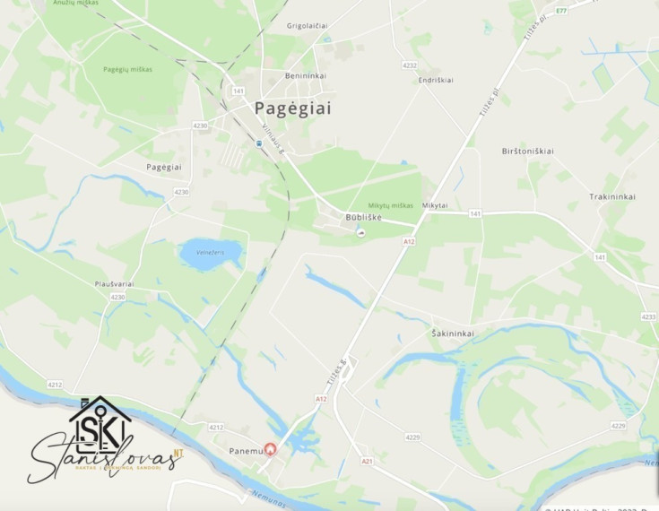 PRIE PAGRINDINĖS GATVĖS PARDUODAMOS PATALPOS SU 15.79 ARŲ ŽEMĖS SKLYPU PANEMUNĖJE, K.DONELAIČIO G. 13 25
