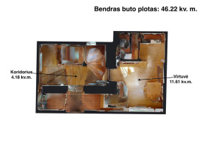 PARDUODAMAS 2 KAMBARIŲ BUTAS TILŽĖS G. 20, ŠILUTĖJE 8