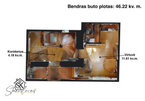 PARDUODAMAS 2 KAMBARIŲ BUTAS TILŽĖS G. 20, ŠILUTĖJE 8