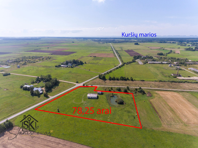 PARDUODAMAS NAMAS SU 78.25 ARŲ ŽEMĖS SKLYPU ŠILUTĖS R. SAV., ŽYNIŲ K. 9A 1