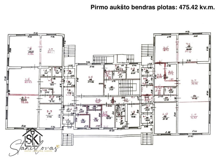 PARDUODAMAS ERDVUS NAMAS SU 43.65 ARŲ ŽEMĖS SKLYPU SARTININKŲ K., KNYGNEŠIŲ G. 6 4