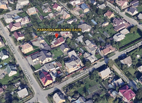 Parduodamas namas Ragainės g., Verduliai, Šiaulių m., Šiaulių m. sav., 37.18 m2 ploto, 1 aukštai