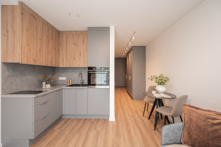 Nuomojamas butas Lietaus g., Lazdynėliai, Vilniaus m., Vilniaus m. sav., 30.37 m2 ploto, 1 kambariai 4