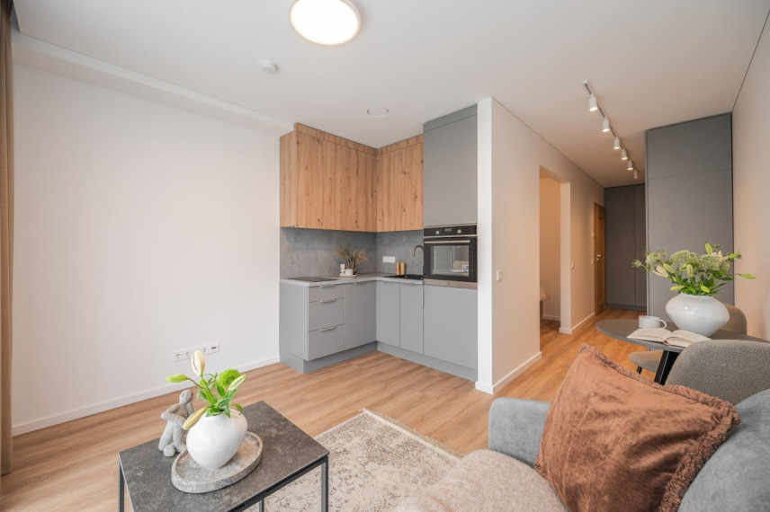Nuomojamas butas Lietaus g., Lazdynėliai, Vilniaus m., Vilniaus m. sav., 30.37 m2 ploto, 1 kambariai 5