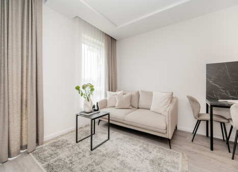 Nuomojamas butas Lietaus g., Lazdynėliai, Vilniaus m., Vilniaus m. sav., 32.25 m2 ploto, 1 kambariai