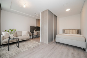 Nuomojamas butas Lietaus g., Lazdynėliai, Vilniaus m., Vilniaus m. sav., 32.25 m2 ploto, 1 kambariai 4