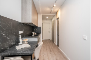 Nuomojamas butas Lietaus g., Lazdynėliai, Vilniaus m., Vilniaus m. sav., 32.25 m2 ploto, 1 kambariai 6