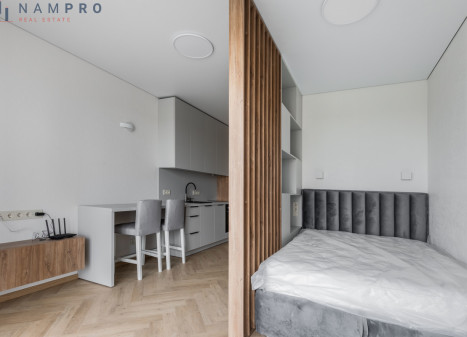 Nuomojamas butas Viršilų g., Viršuliškės, Vilniaus m., Vilniaus m. sav., 28 m2 ploto, 1 kambariai
