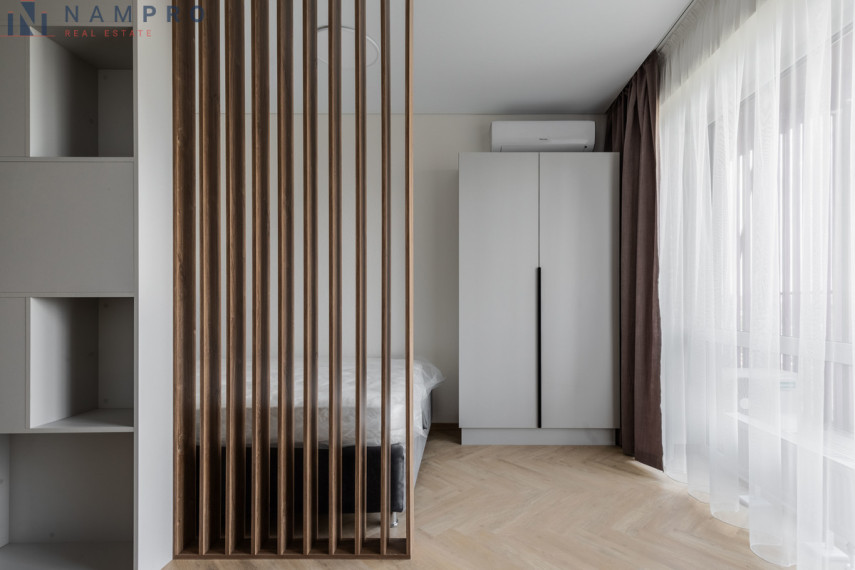 Nuomojamas butas Viršilų g., Viršuliškės, Vilniaus m., Vilniaus m. sav., 28 m2 ploto, 1 kambariai 1