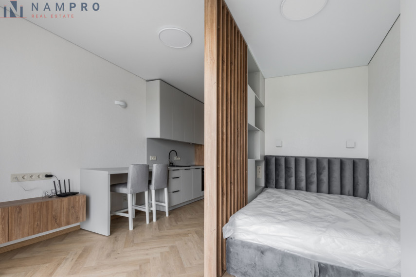 Nuomojamas butas Viršilų g., Viršuliškės, Vilniaus m., Vilniaus m. sav., 28 m2 ploto, 1 kambariai 4