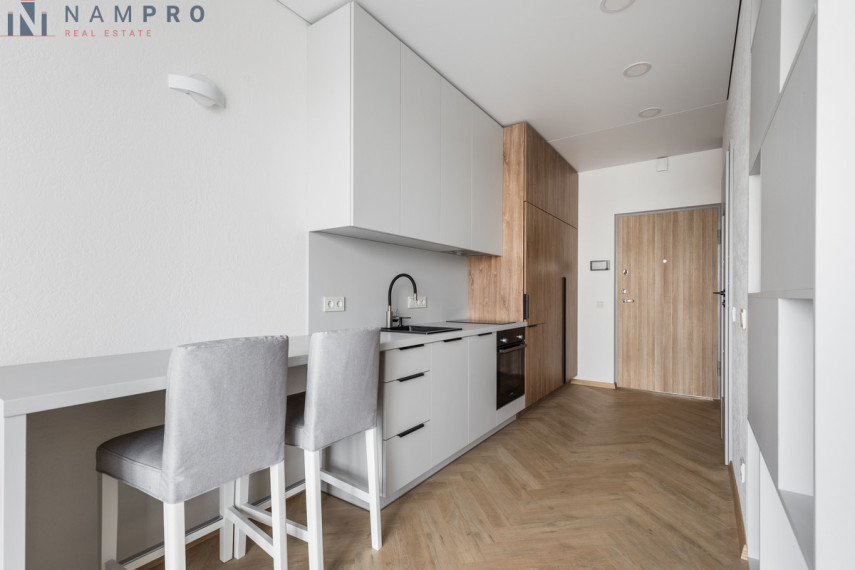 Nuomojamas butas Viršilų g., Viršuliškės, Vilniaus m., Vilniaus m. sav., 28 m2 ploto, 1 kambariai 5