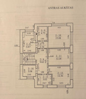Parduodamas namas Sniegenų g., Grigiškių m., Vilniaus m. sav., 183 m2 ploto, 2 aukštai 8