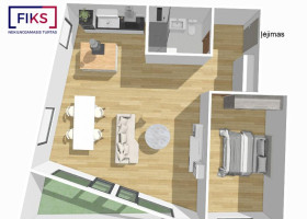 Parduodamas butas Kalniečių g., Eiguliai, Kauno m., Kauno m. sav., 73.00 m² ploto 2 kambariai 29