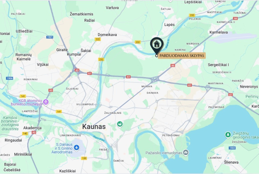 Parduodamas  sklypas Politechnikos g., Vaistariškių k., Kauno r. sav., 63 a ploto 15