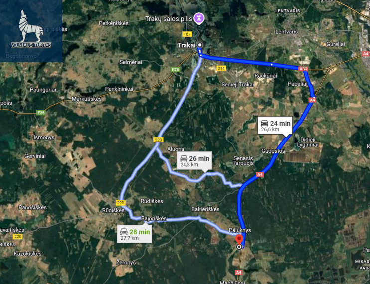 Parduodamas sklypas Paluknio k., Trakų r. sav., 125 a ploto 5