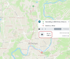 Nuomojamas butas Maumedžių g., Jeruzalė, Vilniaus m., Vilniaus m. sav., 47.9 m2 ploto, 2 kambariai 21