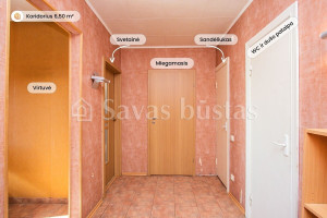 Parduodamas butas Vytauto g., Centras, Šiaulių m., Šiaulių m. sav., 48.77 m2 ploto, 2 kambariai 11