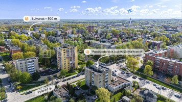 Parduodamas butas Vytauto g., Centras, Šiaulių m., Šiaulių m. sav., 48.77 m2 ploto, 2 kambariai 17