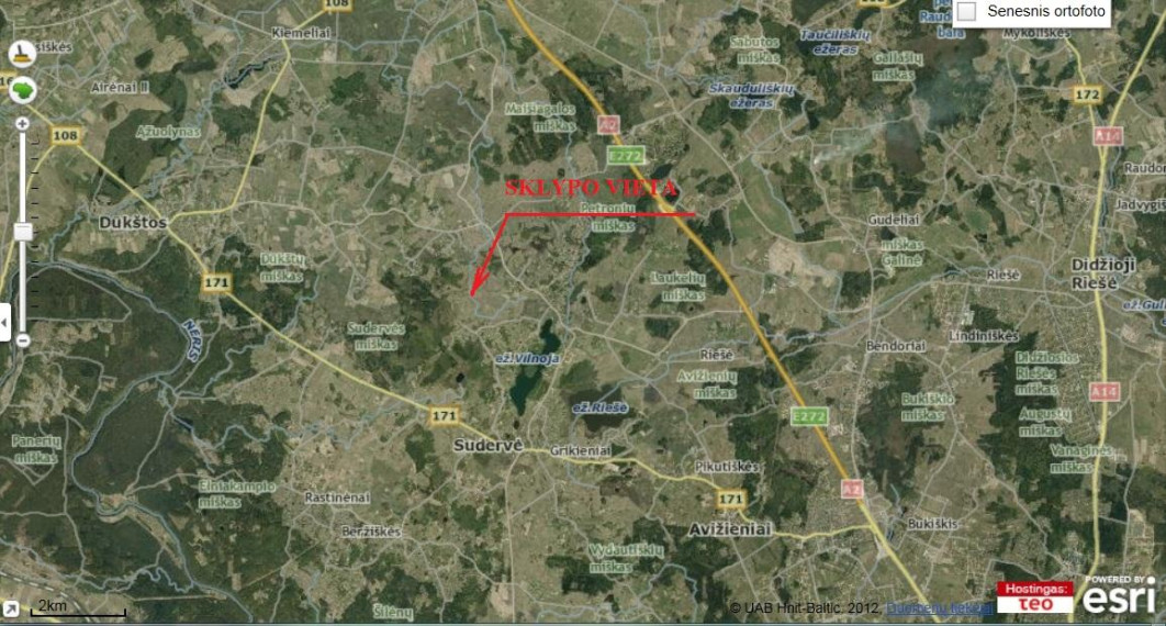 Parduodamas sklypas Brinkiškių k., Vilniaus r. sav., 180 a ploto 1