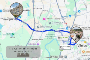 Parduodamas butas Įsruties g., Pilaitė, Vilniaus m., Vilniaus m. sav., 50.55 m2 ploto, 2 kambariai 22