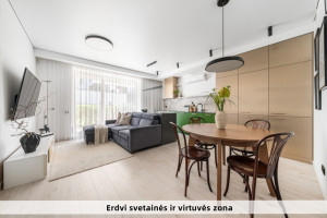 Parduodamas butas Manufaktūrų g., Markučiai, Vilniaus m., Vilniaus m. sav., 52.94 m2 ploto, 2 kambariai 4
