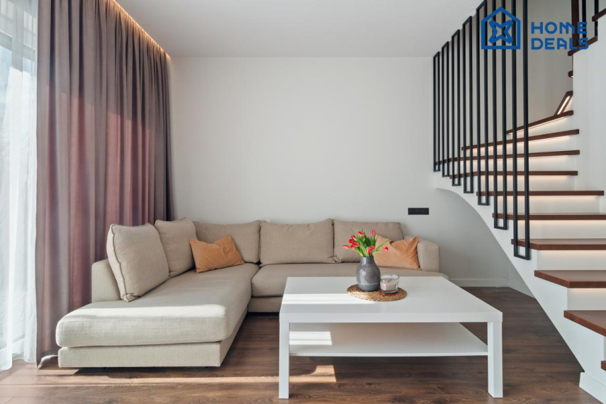 Parduodamas namas Pakarvių g., Pilaitė, Vilniaus m., Vilniaus m. sav., 91.29 m² ploto 4 kambariai 1