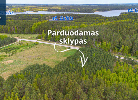 Parduodamas  sklypas Kirneilės k., Molėtų r. sav., 150 a ploto